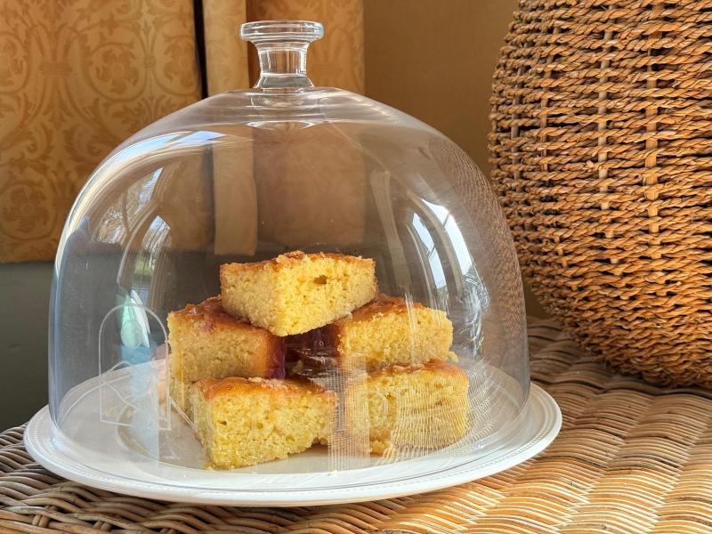  Homemade Cake In The Guest Lounge 
